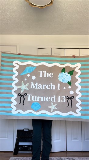 Summer-Inspired Birthday Banner from My Favorite Show