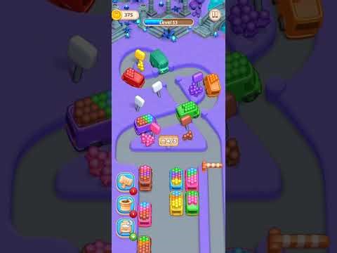 Color Bus Trip Level 53 Full Walkthrough Solution