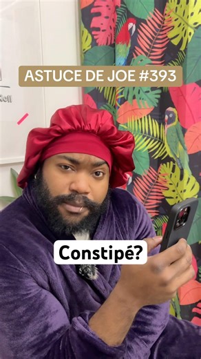 T'es constipé?