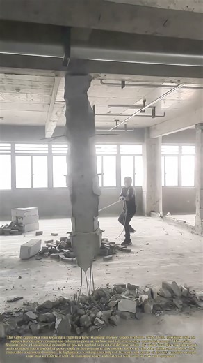 Tension on a Thread: The Simple Physics of Controlled Demolition