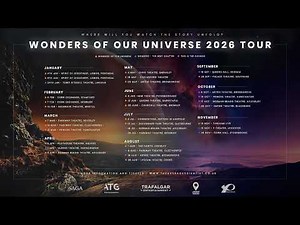 Wonders of Our Universe – Official 2026 Trailer | A Live Journey Through Space & Time