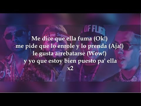 Ella fuma 🚬|LETRA| - Plan B, Chencho, Farruko, Darell, Brytiago