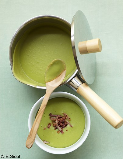 Velouté de fèves pour 4 personnes - Recettes - Elle à Table