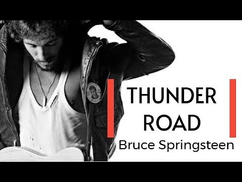 "Thunder Road" (lyric video) / Bruce Springsteen