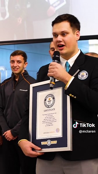 McLaren Sets New Guinness World Record for Fastest Pit Stop