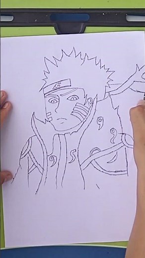 How to Draw Naruto Uzumaki: Step-by-Step Keyboard Art Tutorial for Beginners #anime drawing