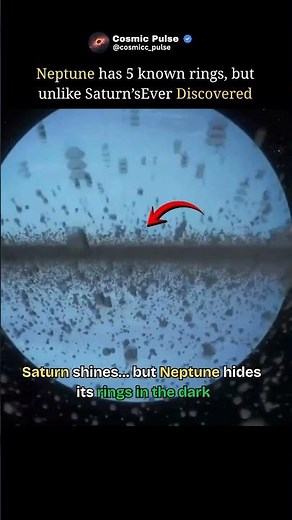 Neptune Has Rings… But You’ve Never Seen Them! 😱 #shorts #trending #viral #space #moon #spacefacts
