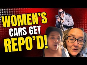 Women's cars are being REPOSSESSED! Episode 7! Winter is here!