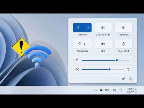 Wi-Fi Icon Missing on Windows 11? Fix It Fast (2026)