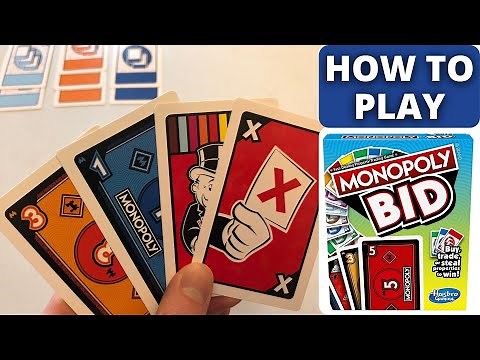 Learn How to Play Monopoly Bid!