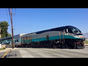 Fast Metrolink Trains in Covina, CA! 6/24-7/3/2021