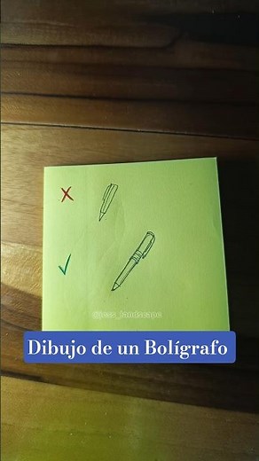 Cómo Dibujar un Bolígrafo Paso a Paso 🖊️☂️
