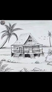 58K views · 1.4K reactions | Easy Pencil Sketch Scenery #drawing #pencilsketch #scenery | Drawing Book | Facebook