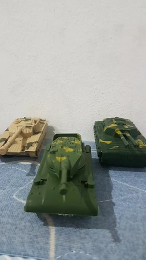 Detailed Showcase of Toy Tanks and Trucks