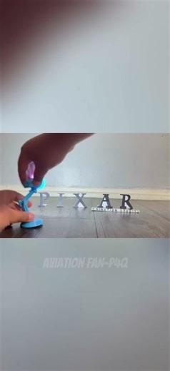 Pixar logo recreation