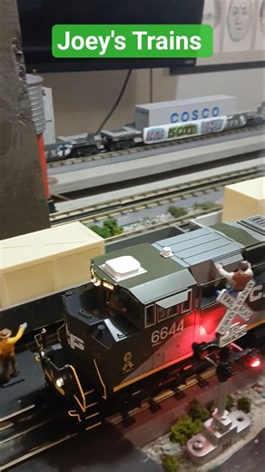 SD70ace Canadian Pacific starts off.