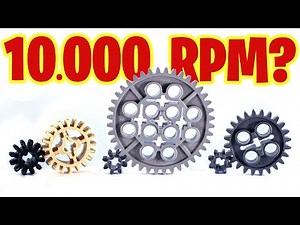 Which is best gear combinations for maximum RPM? #lego #asmr #legotechnic #satisfying