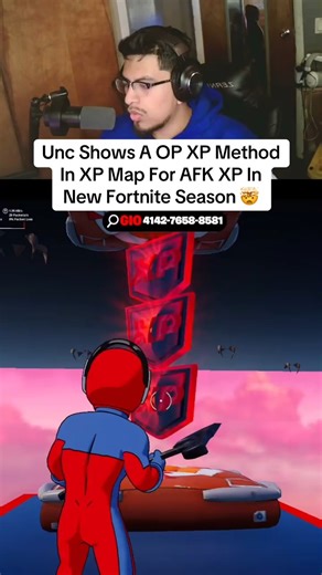 GioDelCarmen on Instagram: "Unc Shows A OP XP Method In XP Map For AFK XP In New Fortnite Season 🤯 | #xpmap #xpglitch #xp #fortnitebattlepass #fortnitexp"