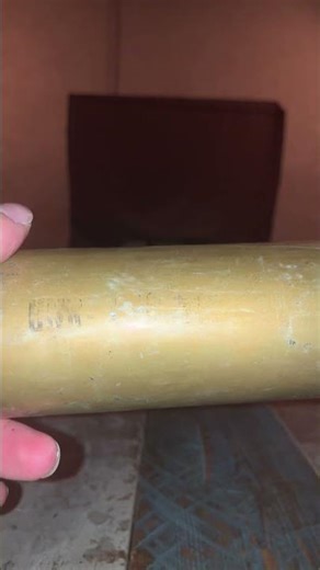 40mm Bofors shell & casing WW2 era dummy shell original #history #military #relic #worldwartwo #ww2