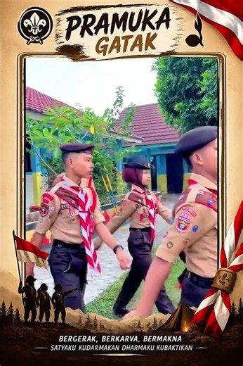 SIAP TAMPIL DI PERLOMBAAN #pramukaberani #selamatharipramuka #pramuka