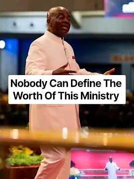 God Supplies Our Needs According To His Riches In Glory.- Bishop David Oyedepo