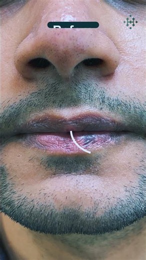 Lip Pigmentation Treatment Result | Chemical Peel & Laser Treatment