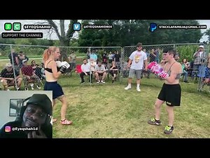 Fightflix Backyard Female Boxing: Jessica vs Gina
