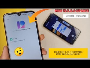 OFFICIAL MIUI 12.5 New Series Update | New Features And Android 11 🔥🔥