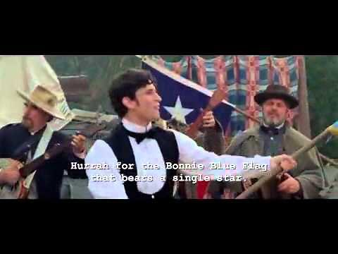 The Bonnie Blue Flag - with lyrics - popular Civil War song from the movie: Gods and Generals - HQ