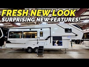 NEW Look, NEW floor plan, NEW equipment for 2026! Keystone Cougar Half-Ton 26RES fifth wheel RV