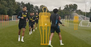 Nelson returns from injury and Zinchenko back with the group in Arsenal training