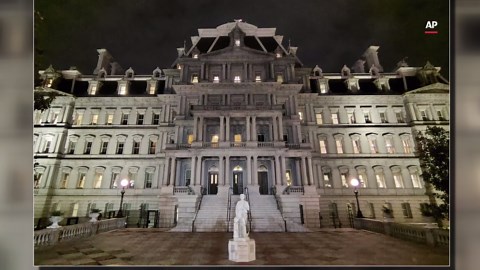 Christopher Columbus statue placed near the White House