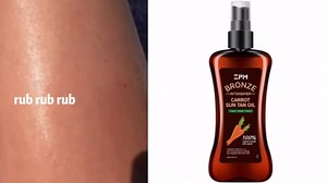 Carrot Sun Tanning Oil Spray for Outdoor Sun, Tan intensifier for Medium Deep with Narural Moisturizing Oils to Keep Skin Hydrated, Moisturizing Body Oil, Vegan and Cruelty-Free, SPF 0, 8oz
