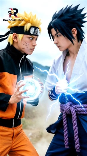 Rasengan vs Chidori… but it’s REAL.
