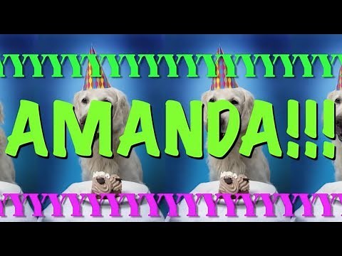HAPPY BIRTHDAY AMANDA! - EPIC Happy Birthday Song