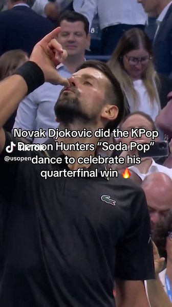 Ball knower @Novak Djokovic #novakdjokovic #kpopdemonhunters #sodapop #usopen