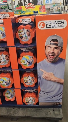 ⚙️🧡 Crunch Labs Spotted At Walmart #new #markrober #youtuber #challenge #experiment #prank #today