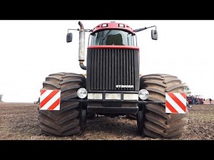 Case IH STX 275 Steiger in the field cultivating w/ Horsch Terrano 12 FG | Danish Agriculture