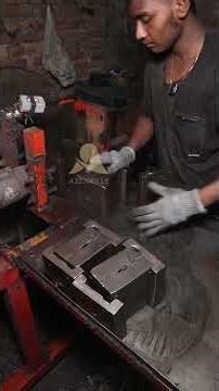 “Bike Foot Rest 70cc – Rear Footpeg Full Manufacturing Process 🏍️”