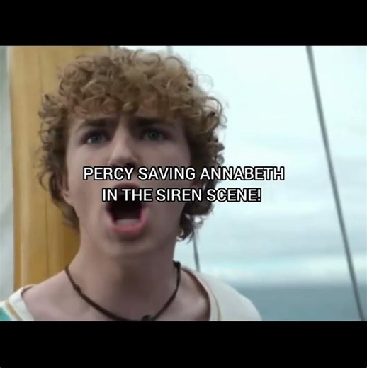 percy saving annabeth in the siren scene #percyjackson #booktok #pjo | credit: @percabethclips