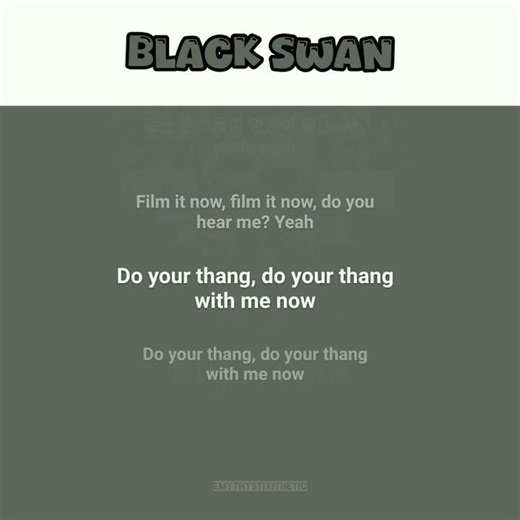 Black swan | Lyrics | BTS #edit #bangtansonyeondan #arirang #bts #army #lyrics