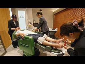 💈(ASMR) Japanese VIP Barbering Full Service: Head-to-Toe Pampering by 4 Professionals