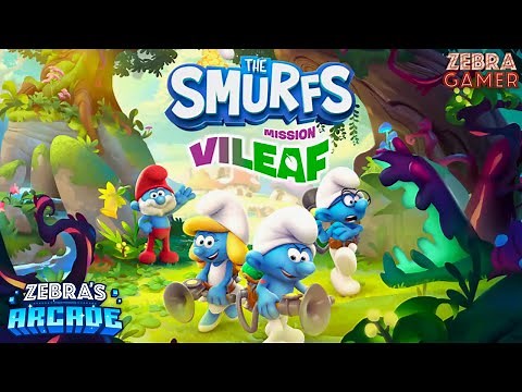 The Smurfs Mission Vileaf Gameplay - Zebra's Arcade!