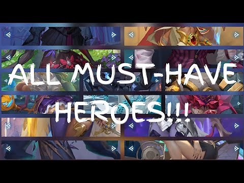 ALL Must-have Heroes (as of June 2025) ✨️ - Call of Antia