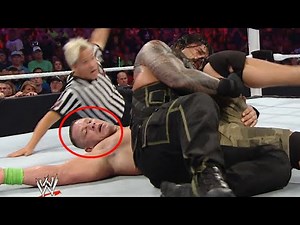 WWE Wrestlers Who Broke Character During a Match