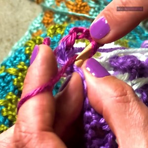 5.4K views · 138 reactions | Learning The Larksfoot CROCHET Stitch | Mx Domestic | Facebook