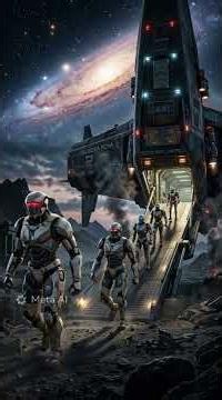 High-Value Cinematic GALACTIC EXODUS The Robot Landing