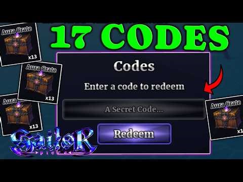 🚨17 CODIGOS DE SAILOR PIECE CODES ROBLOX