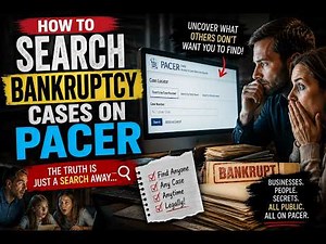 How to search bankruptcy cases on PACER