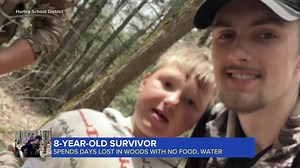 5.3K views · 108 reactions | 8-YEAR-OLD SURVIVOR: A boy, missing after wandering from his family’s campsite, has been found after spending 2 days in a snowy state park with no food or water. ABC’s Morgan Norwood reports on the smart decisions he made. | World News Now | Facebook